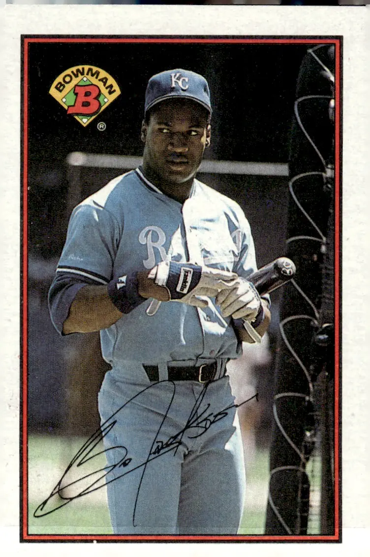 1989 Bowman #126 Bo Jackson (front)