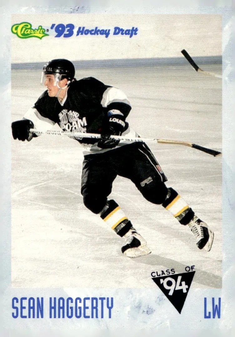 1993 Classic '93 Hockey Draft #103 Sean Haggerty (front)