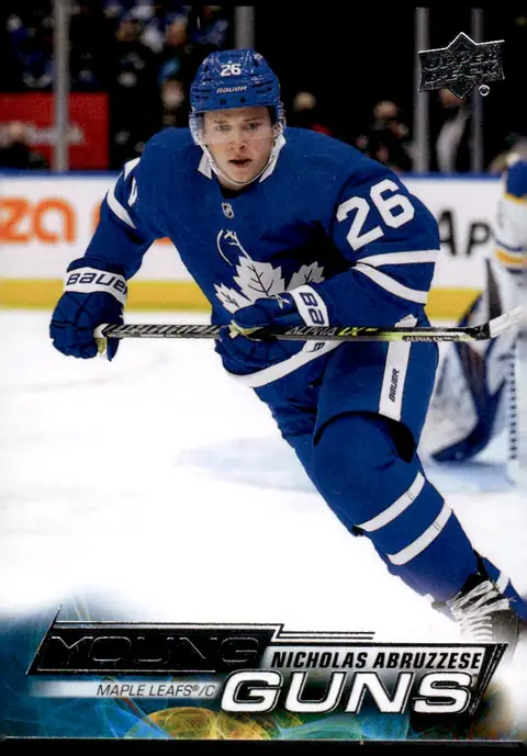 2022-23 Upper Deck Series 1 #234 Nicholas Abruzzese