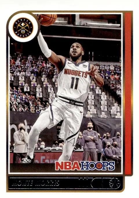 2021-22 NBA Hoops #51 Monte Morris