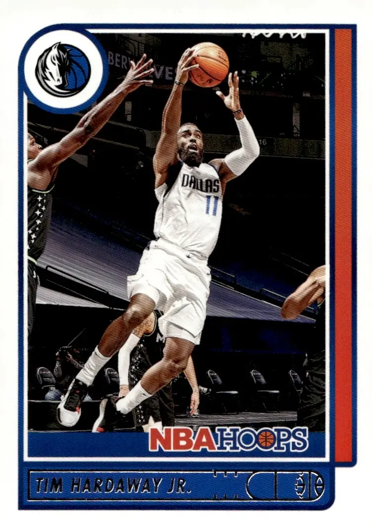 2021-22 NBA Hoops #102 Tim Hardaway Jr. (front)