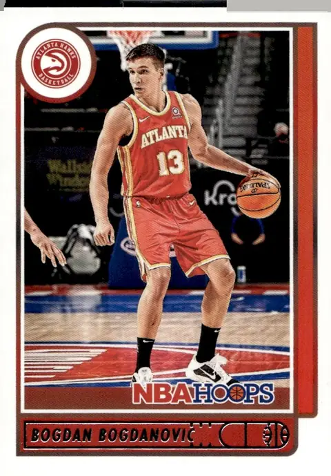 2021-22 NBA Hoops #168 Bogdan Bogdanovic