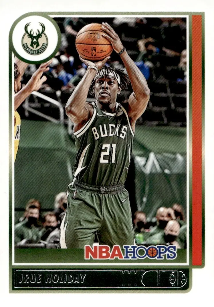 2021-22 NBA Hoops #113 Jrue Holiday (front)