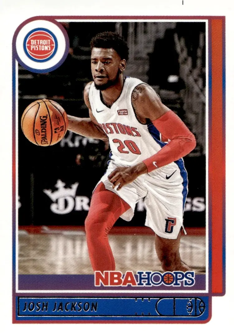 2021-22 NBA Hoops #185 Josh Jackson (front)