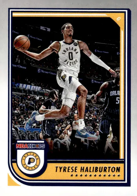 2022-23 NBA Hoops #51 Tyrese Haliburton