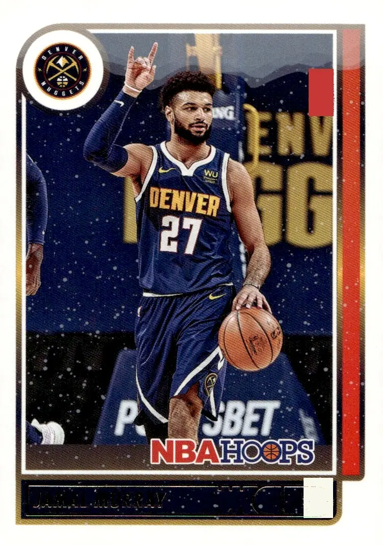 2021-22 NBA Hoops #1 Jamal Murray (front)