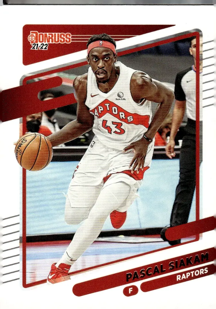 2021-22 Donruss #93 Pascal Siakam (front)