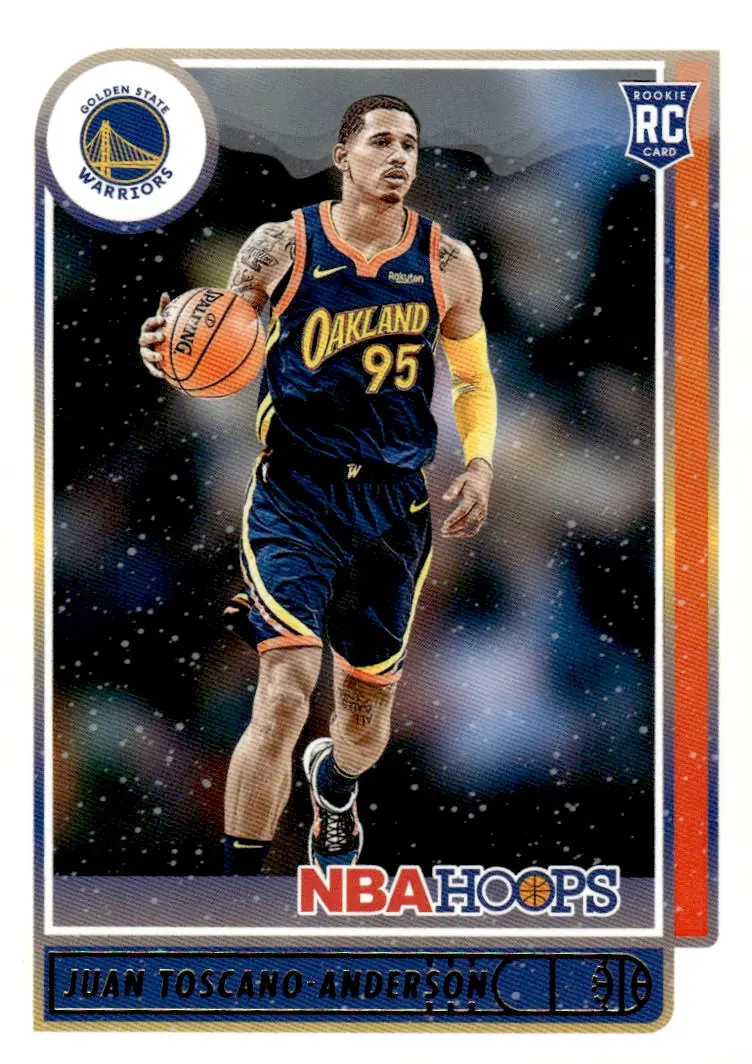 2021-22 NBA Hoops #248 Juan Toscano-Anderson (front)