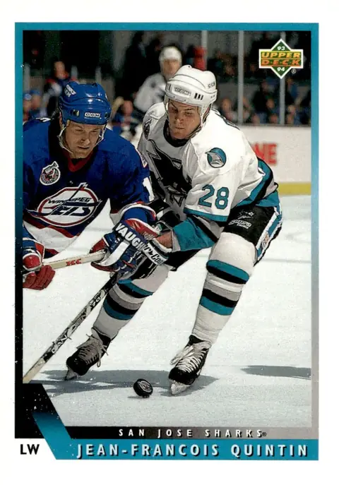 1993-94 Upper Deck #21 Jean-Francois Quintin