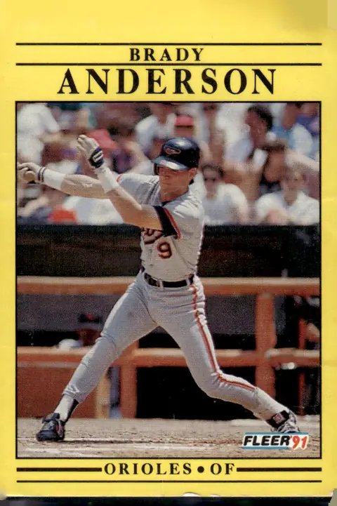1991 Fleer #466 Brady Anderson