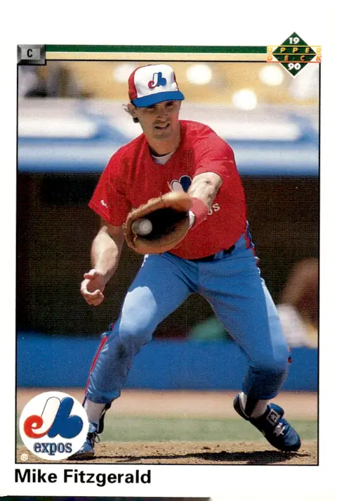 1990 Upper Deck #558 Mike Fitzgerald
