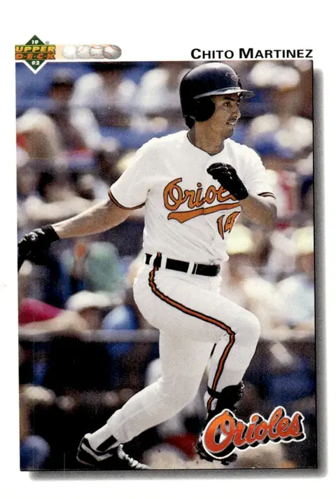 1992 Upper Deck Baseball #672 Chito Martinez