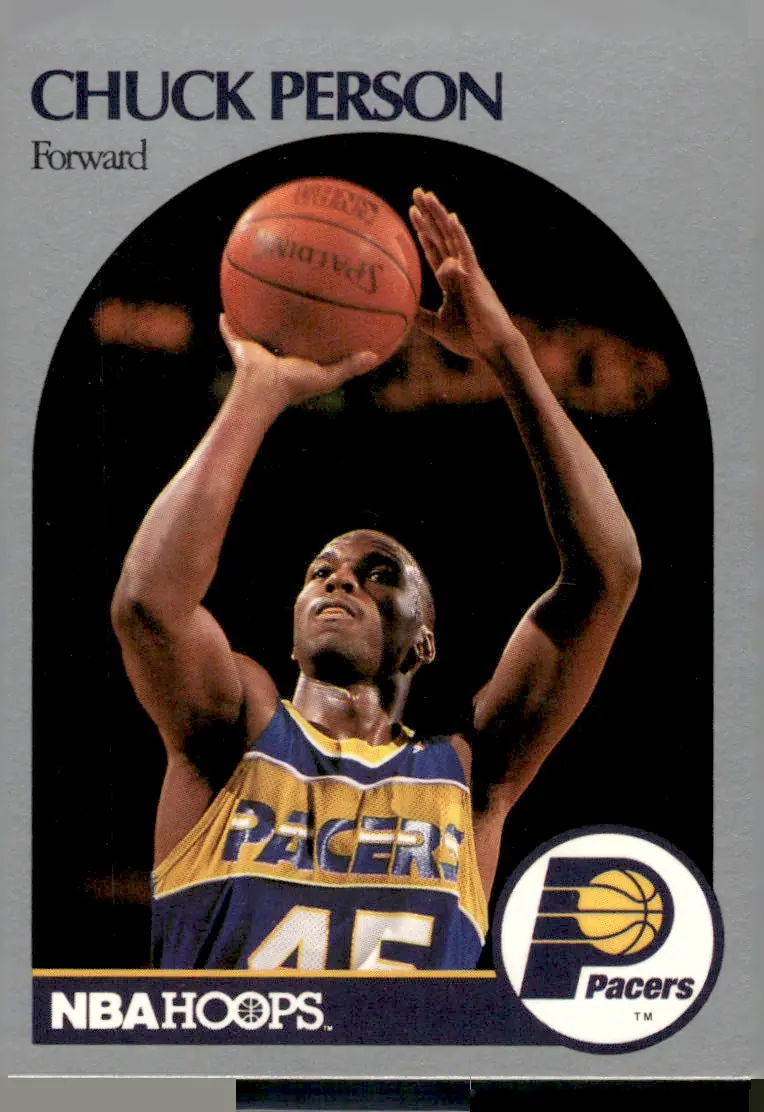 1990-91 NBA Hoops #136 Chuck Person (front)
