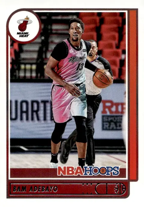 2021-22 NBA Hoops #20 Bam Adebayo