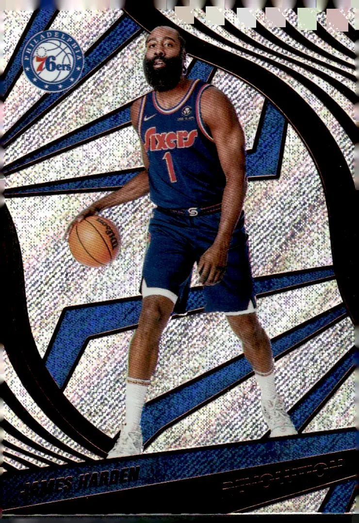 2021-22 Revolution #18 James Harden (front)