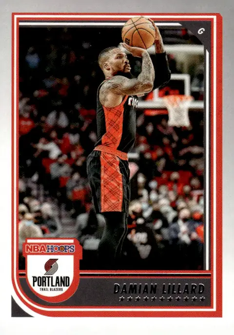 2022-23 NBA Hoops #208 Damian Lillard