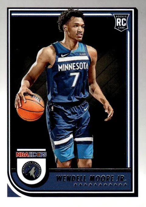 2022-23 NBA Hoops #274 Wendell Moore Jr.