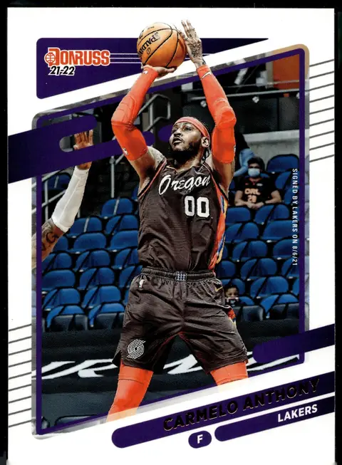 2021-22 Donruss #103 Carmelo Anthony