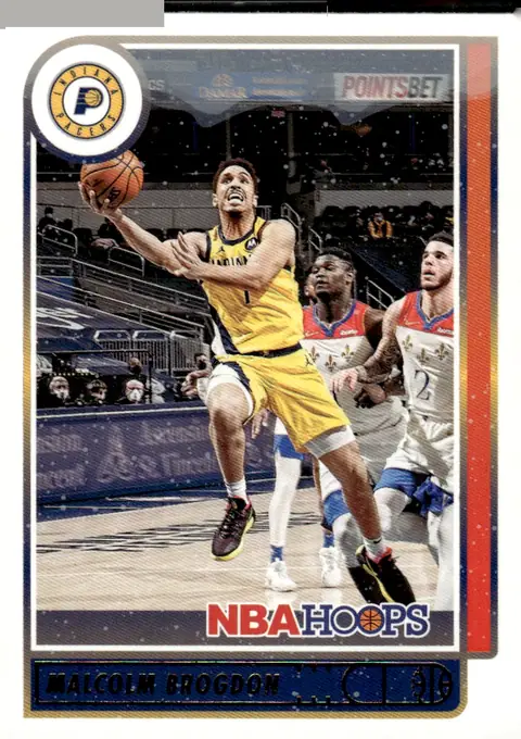 2021-22 NBA Hoops #153 Malcolm Brogdon – Winter