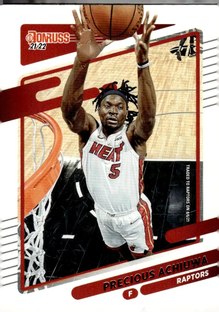 2021-22 Donruss #24 Precious Achiuwa (front)