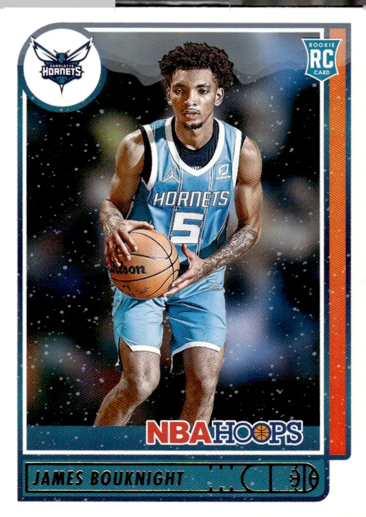 2021-22 NBA Hoops #203 James Bouknight (front)