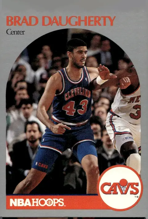 1990-91 NBA Hoops #73 Brad Daugherty