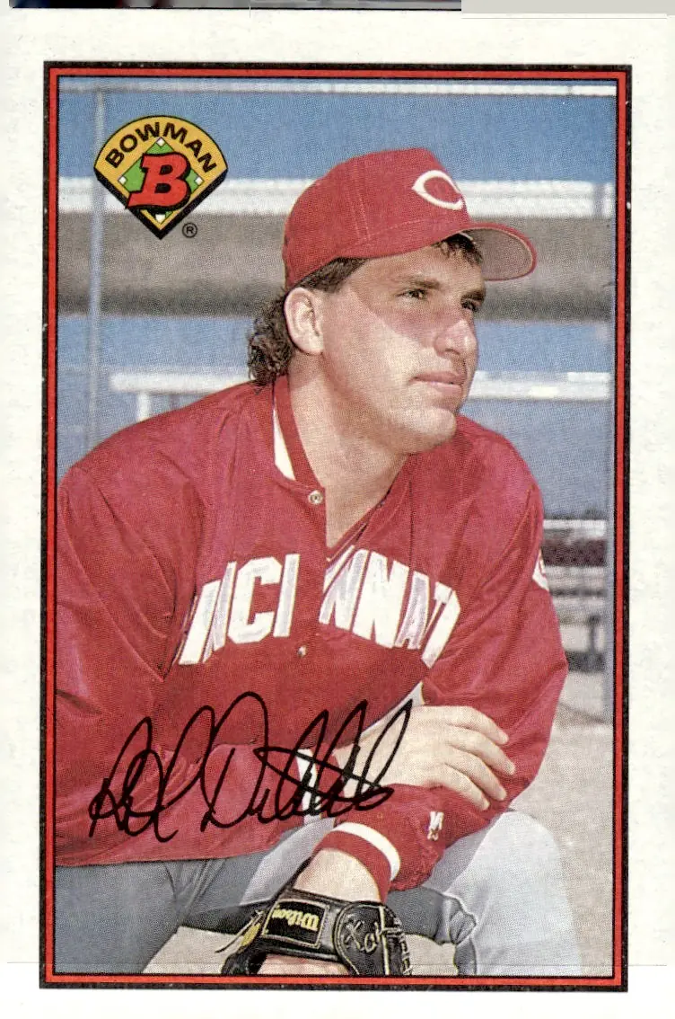 1989 Bowman #305 Rob Dibble (front)
