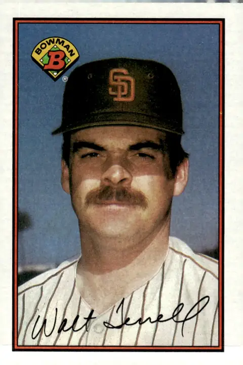 1989 Bowman #445 Walt Terrell