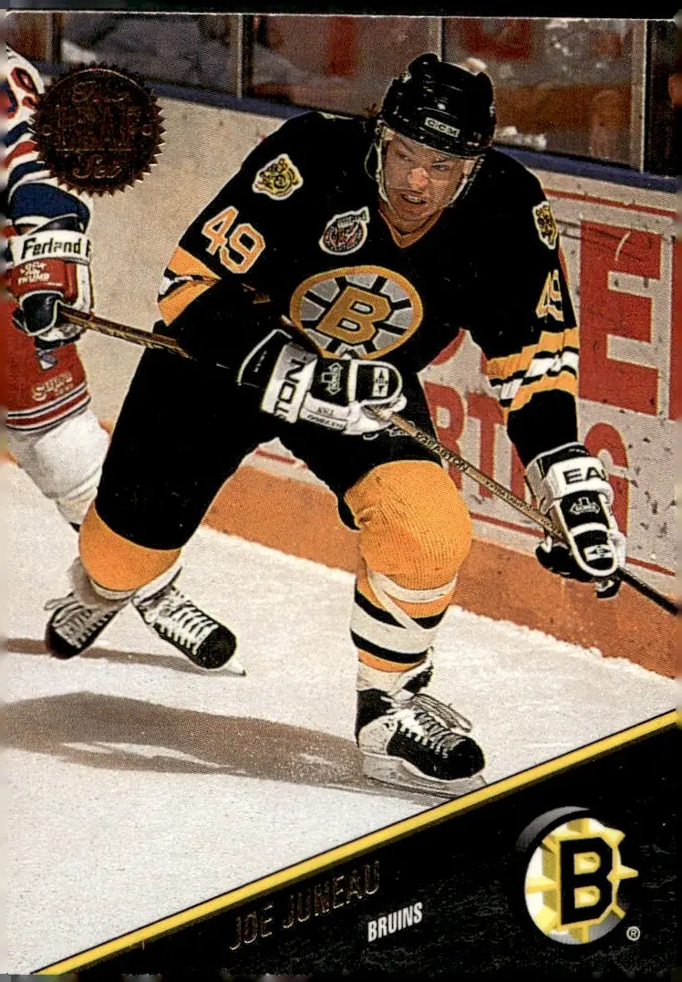 1993-94 Leaf #218 Joe Juneau (front)