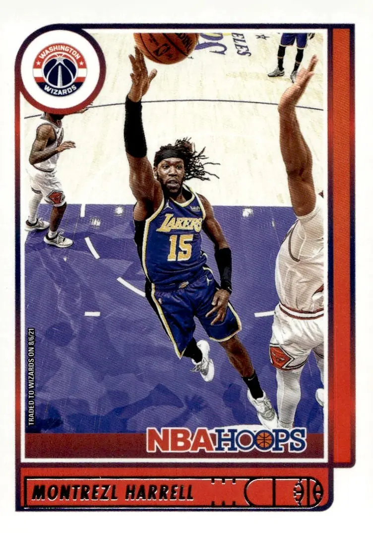 2021-22 NBA Hoops #196 Montrezl Harrell (front)