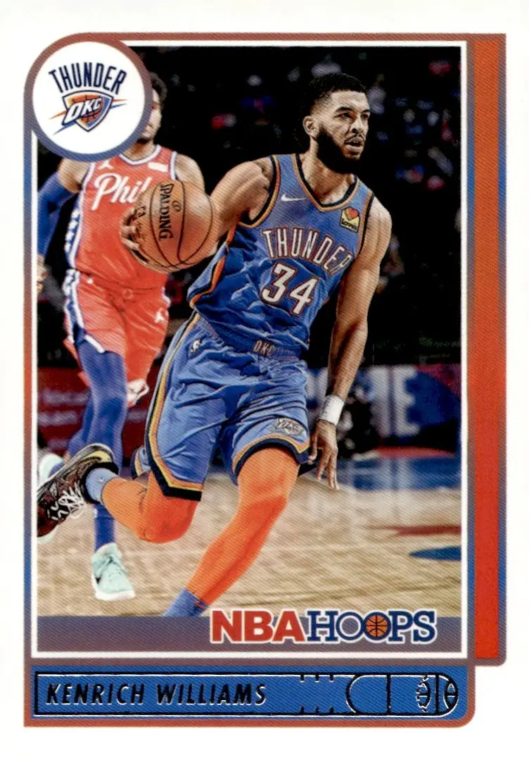2021-22 NBA Hoops #53 Kenrich Williams (front)