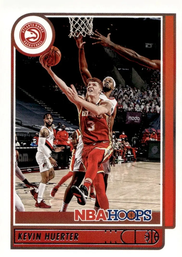 2021-22 NBA Hoops #148 Kevin Huerter (front)