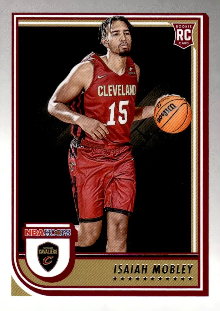 2022-23 NBA Hoops #268 Isaiah Mobley (front)