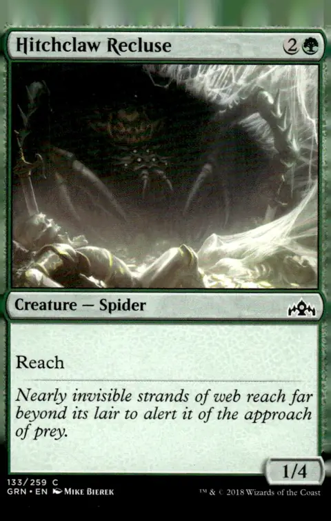 2018 Guilds of Ravnica (GRN) #133/259 Hitchclaw Recluse
