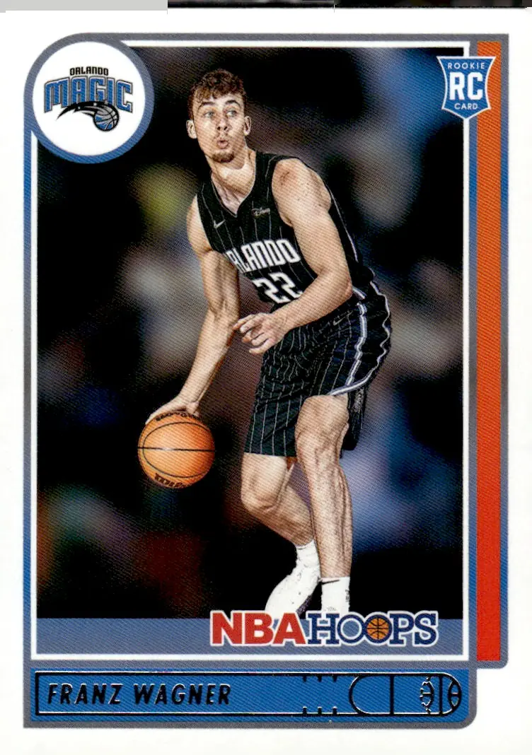 2021-22 NBA Hoops #235 Franz Wagner (front)