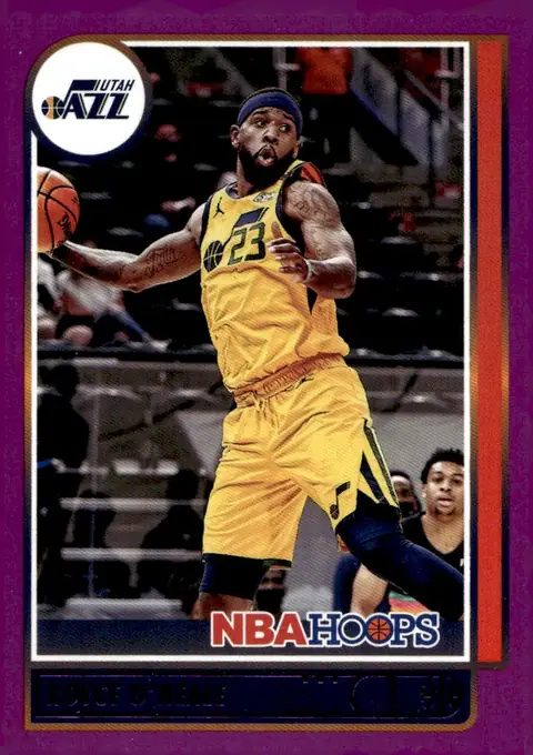 2021-22 NBA Hoops #149 Royce O'Neale – Purple