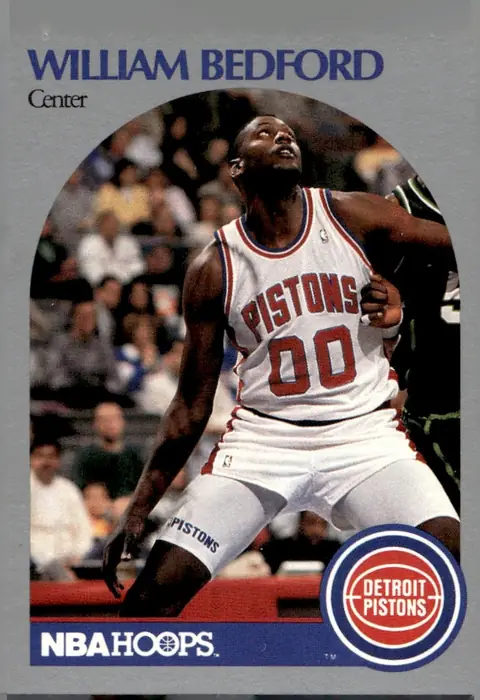 1990-91 NBA Hoops #102 William Bedford