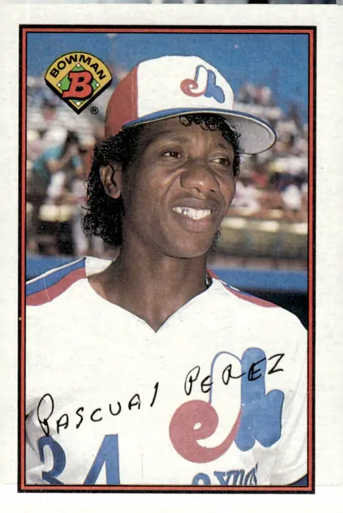 1989 Bowman #354 Pascual Perez