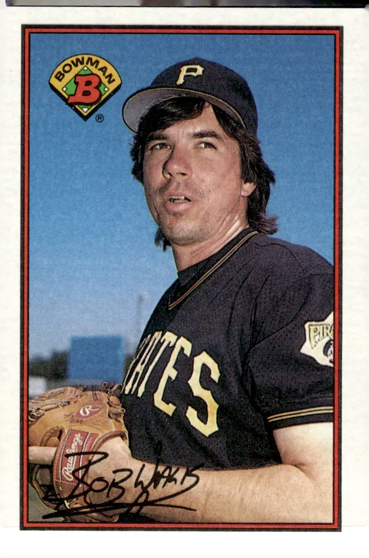 1989 Bowman #409 Bob Walk (front)