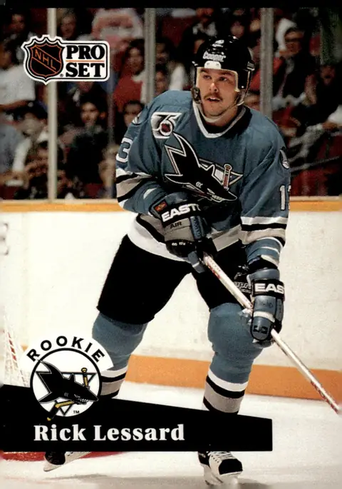 1991-92 Pro Set #560 Rick Lessard