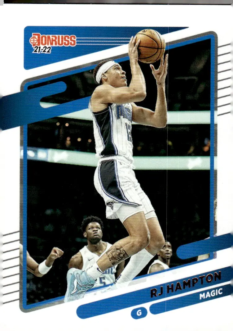 2021-22 Donruss #185 RJ Hampton (front)