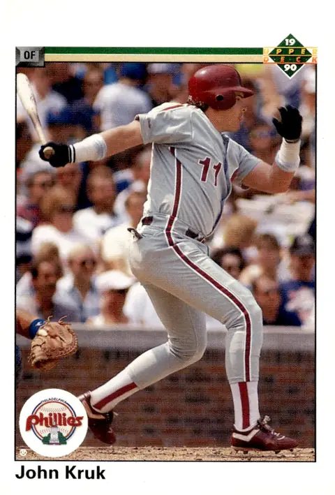 1990 Upper Deck #668 John Kruk
