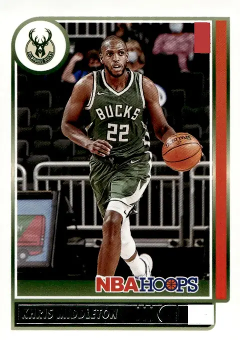 2021-22 NBA Hoops #83 Khris Middleton