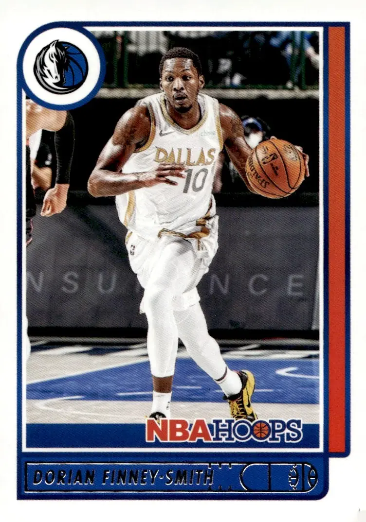 2021-22 NBA Hoops #72 Dorian Finney-Smith (front)