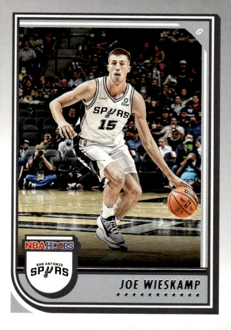 2022-23 NBA Hoops #156 Joe Wieskamp (front)