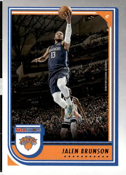 2022-23 NBA Hoops #121 Jalen Brunson
