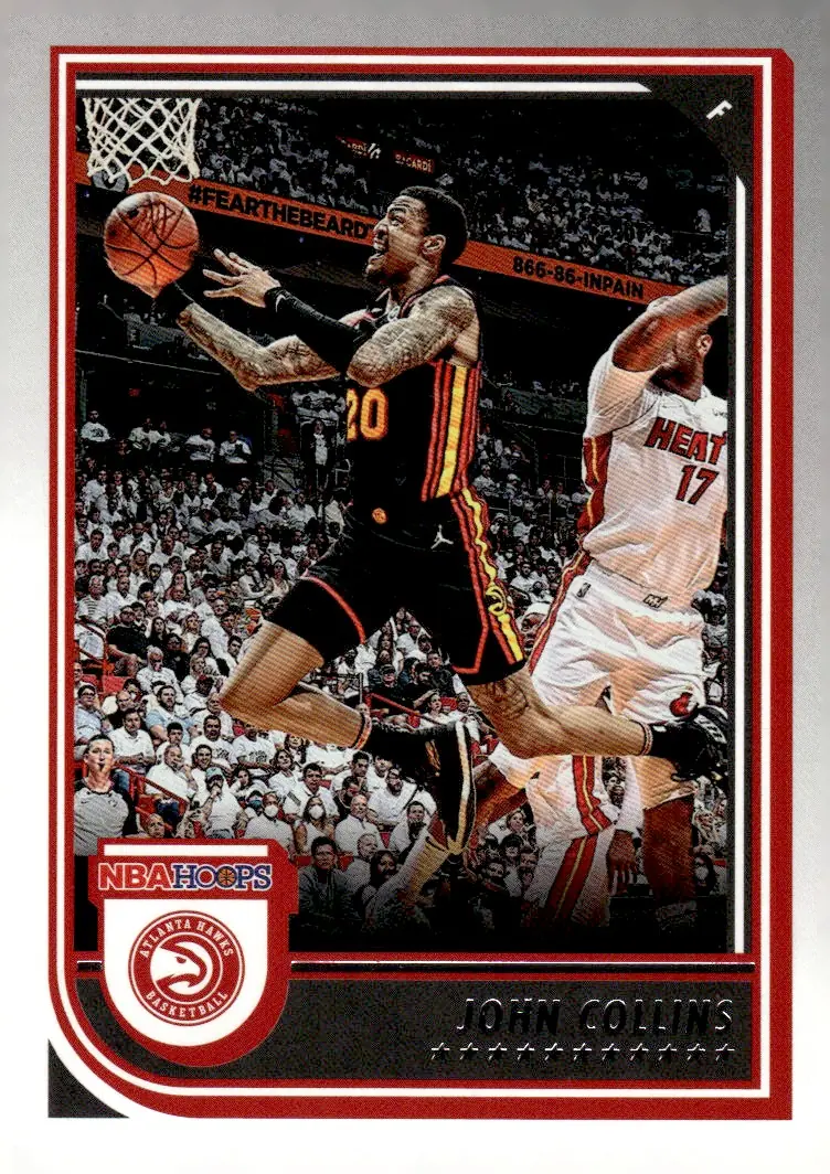 2022-23 NBA Hoops #81 John Collins (front)