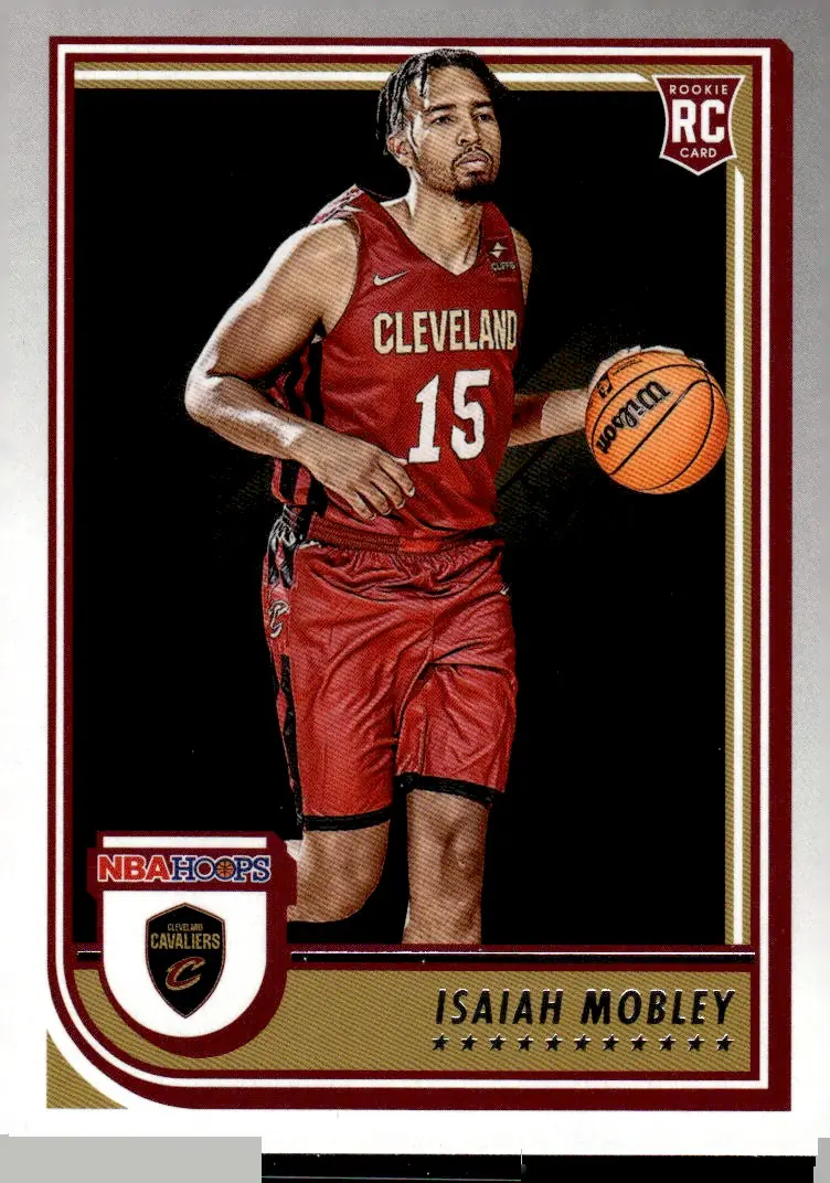 2022-23 NBA Hoops #268 Isaiah Mobley (front)