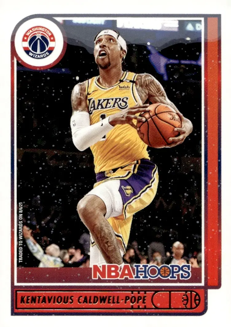 2021-22 NBA Hoops #176 Kentavious Caldwell-Pope (front)