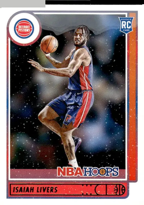 2021-22 NBA Hoops #208 Isaiah Livers – Winter